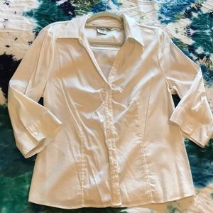 Cute white dress shirt